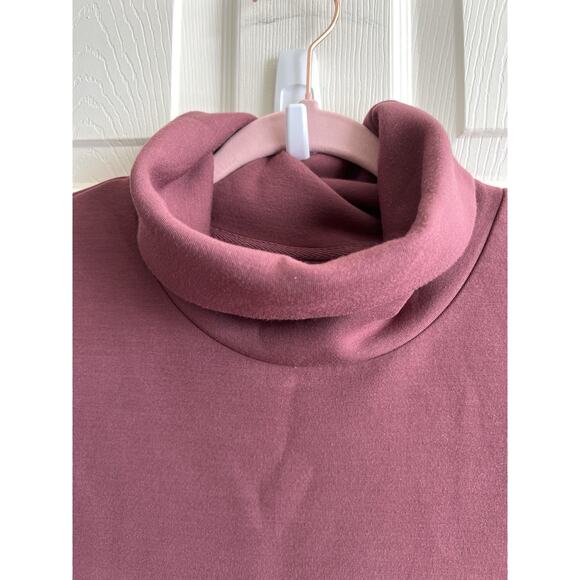 VARLEY Women's Leigh Wild Rhubarb High Neck Doublesoft Cinch Waist Tank Top M - Picture 7 of 14